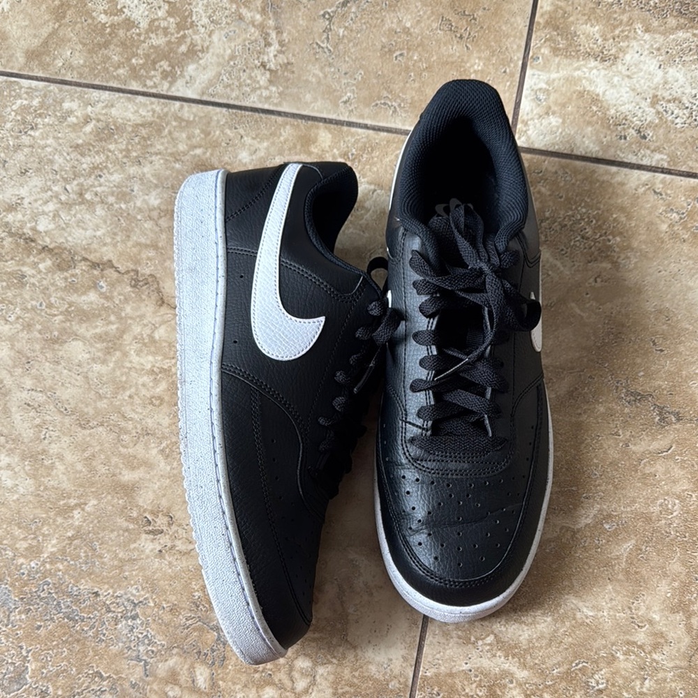 Nike Black and White Classic Sneakers
